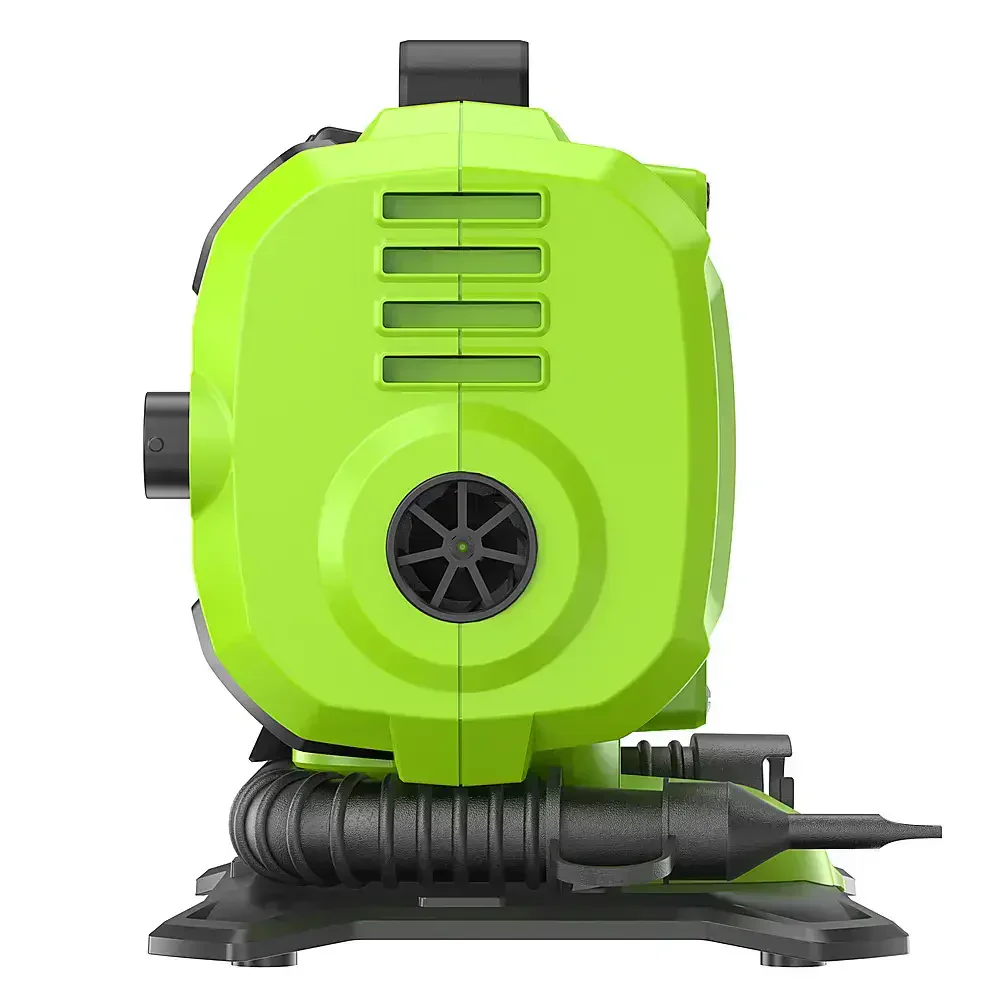 24 Volt Battery Powered 160-PSI Inflator with 2.0 Ah USB-C Battery & Charger - Green - Image 5