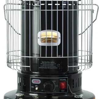 Dyna-Glo WK24BK 23,000 BTU Indoor Kerosene Heater, No Electricity Needed, Black
