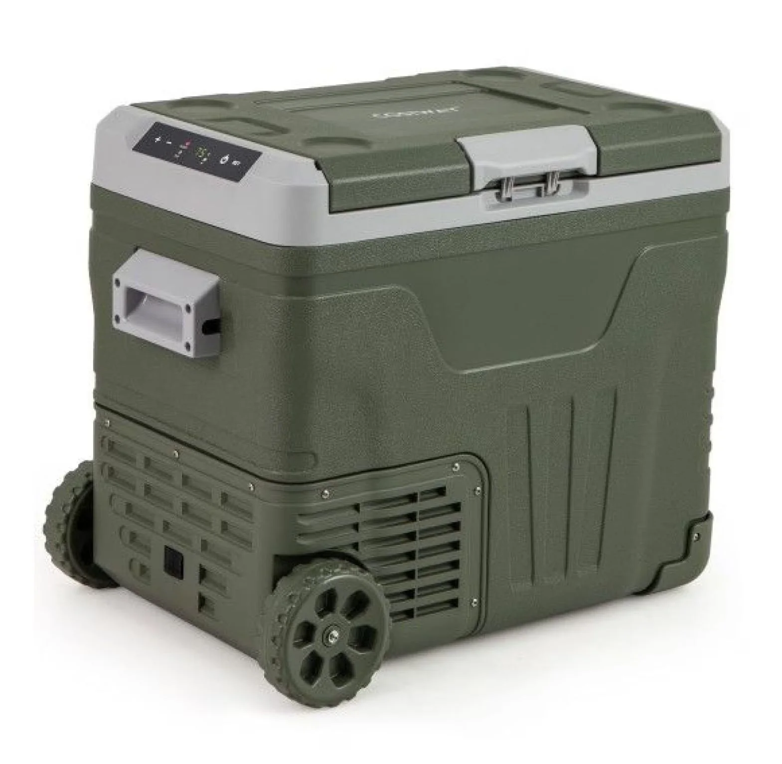Portable 12V Car Refrigerator Electric Cooler, 35L/50L, Green - Image 2