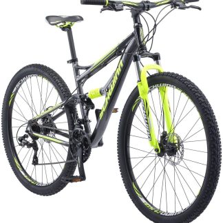 Schwinn Traxion Mountain Bike for Adult Men Women, 29-Inch Wheels, Full Suspension