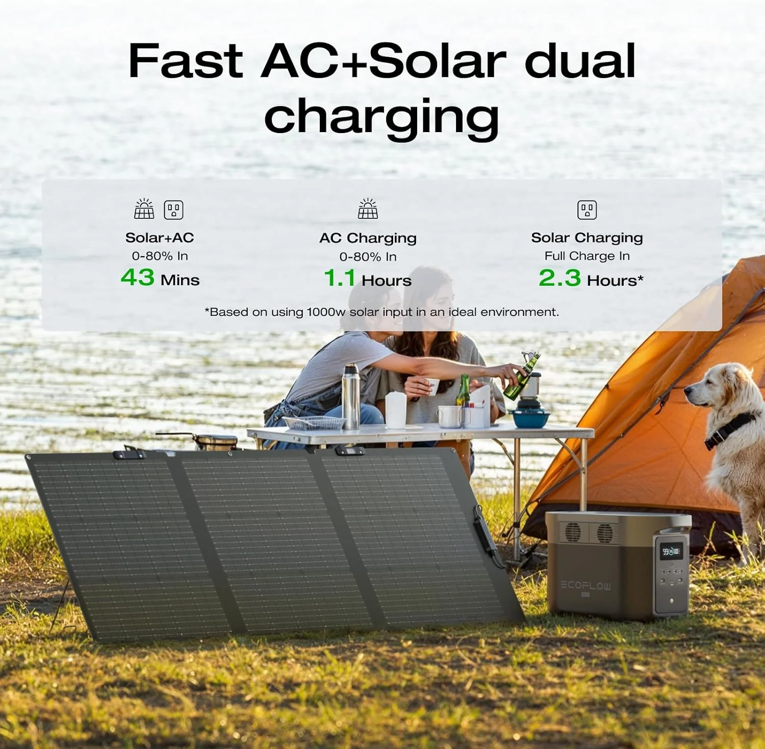 Portable Power Station Delta 2 Max – 2400W Solar Generator - Image 16