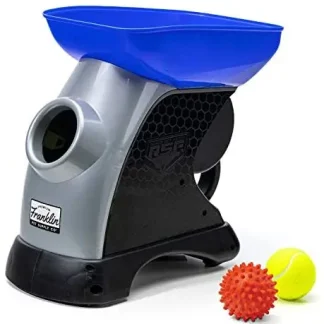 Franklin Pet Automatic Tennis Ball Launcher Dog Toy With Adjustable Distance And Angles - Power Adapter Included