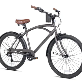 Kent 26 in. Bayside Men's Cruiser Bike Satin Cocoa
