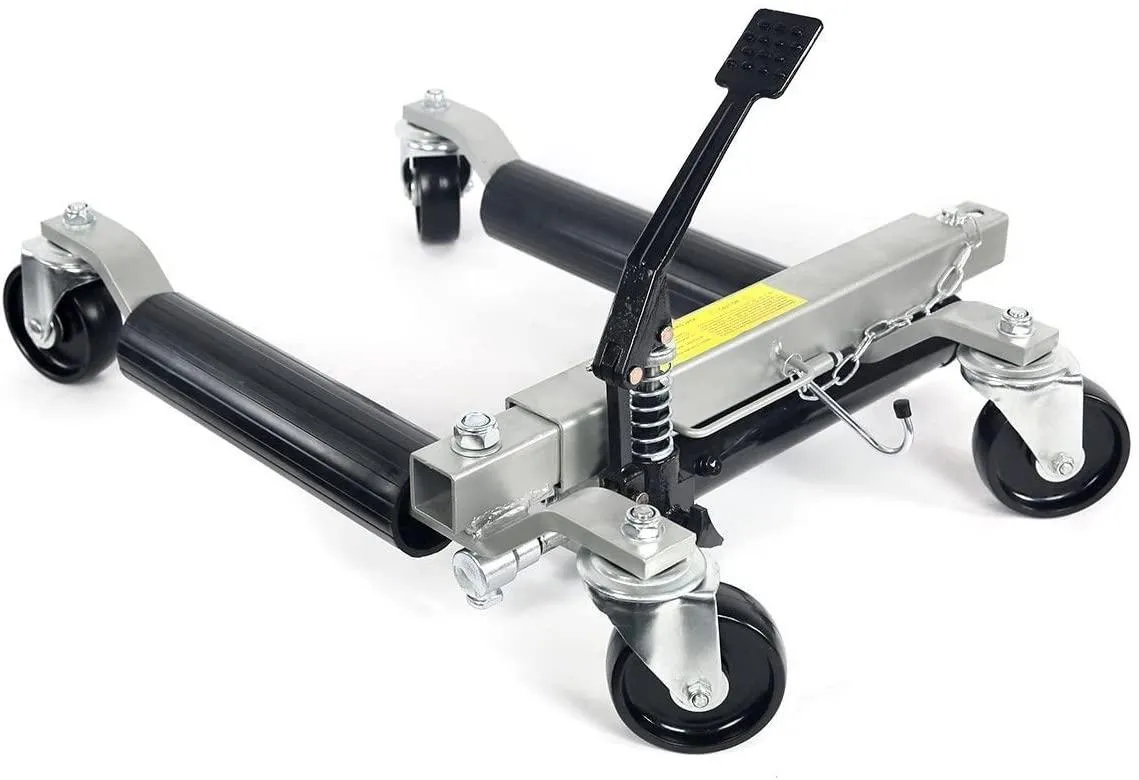 Stark Wheel Dolly Car Skates Vehicle Positioning Hydraulic Tire Jack Truck Rv Trailer Pick Up Dolly Ratcheting Foot Pedal - Image 3