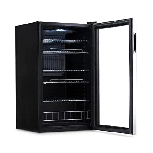 NewAir Beverage Refrigerator Cooler, 126 Cans, 3.4 Cubic Feet, Stainless Steel - AB-1200 - Image 3