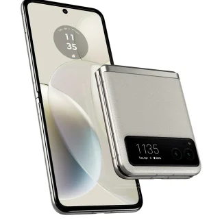 Motorola razr | 2023 | Unlocked | Made for US 8/128 | 32MP Camera | Vanilla Cream, 73.95 x 170.82 x 7.35mm