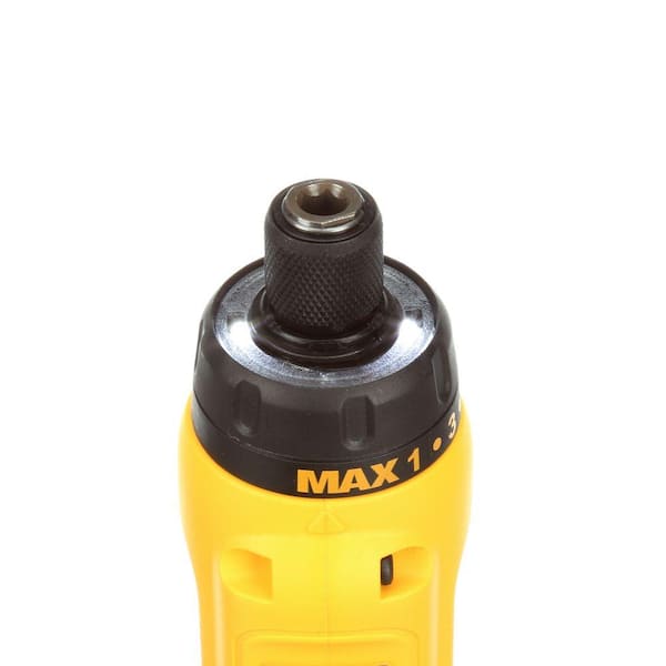 8V MAX Cordless Gyroscopic Screwdriver with Adjustable Handle. (2) 1.0Ah Batteries. Charger. and Bag - Image 11
