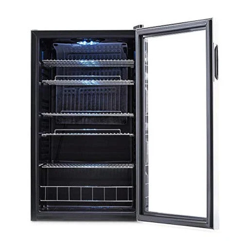 NewAir Beverage Refrigerator Cooler, 126 Cans, 3.4 Cubic Feet, Stainless Steel - AB-1200 - Image 2