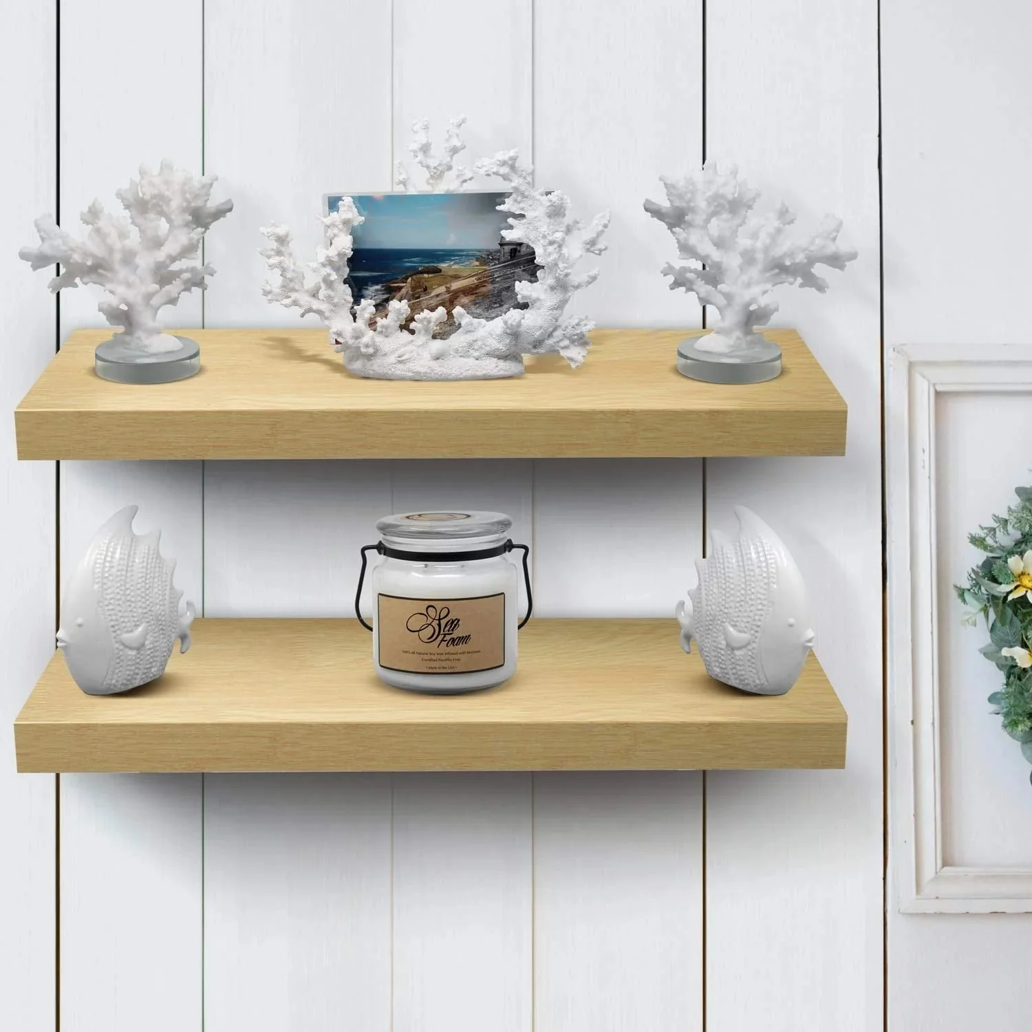 24 Inch Extra Long Floating Wall Shelf Set, 2 Count - Image 12