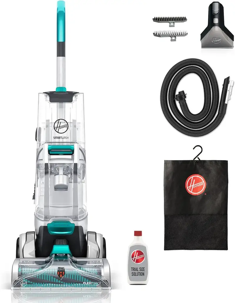 Hoover SmartWash+ Automatic Carpet Cleaner, Turquoise - FH52000 - Image 2