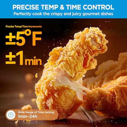 Midea Flexify French Door Air Fryer Toaster Oven Combo, 26.4 QT, 10-in-1, Stainless Steel - Image 8