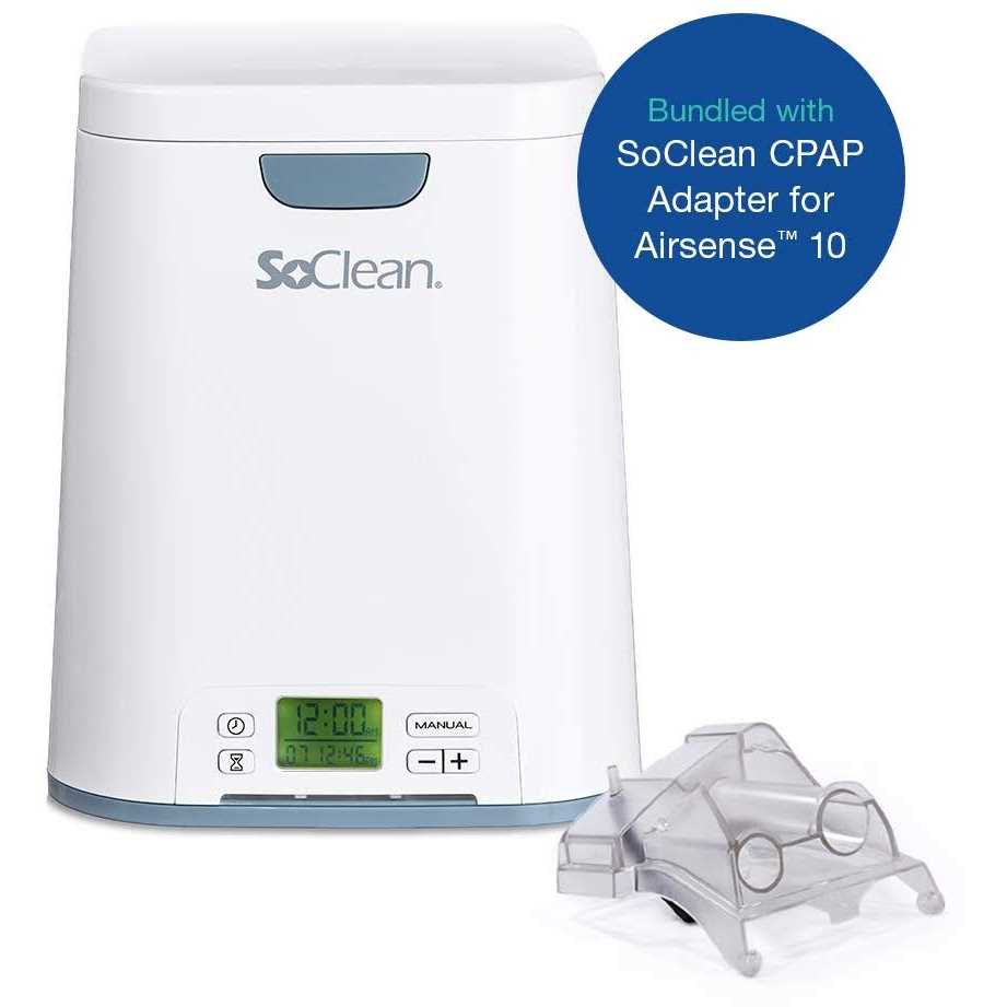 SoClean 2 CPAP Cleaner And Sanitizing Machine With ResMed AirSense 10 Adapter - Image 4