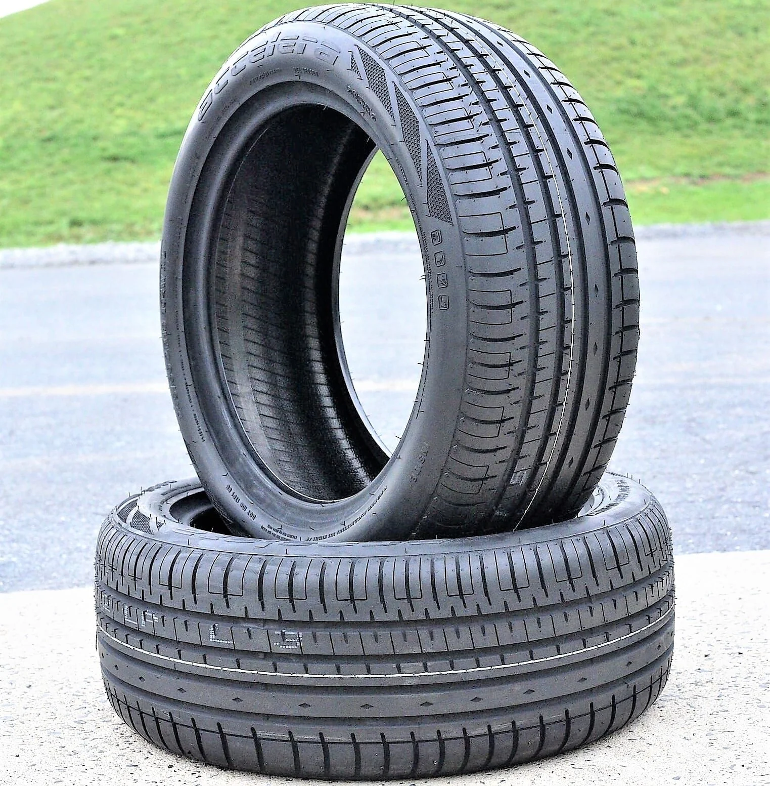 One set of 4(4)255/35R20 ZR 97Y XL A/S performance tires for: 2007-10 Mercedes-Benz S550 4Matic, 2017-18 Audi Q3 Technik - Image 3