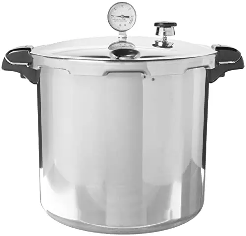 Presto Pressure Canner, 23-Quart, Induction-Compatible, Silver Aluminum - 01784 - Image 2