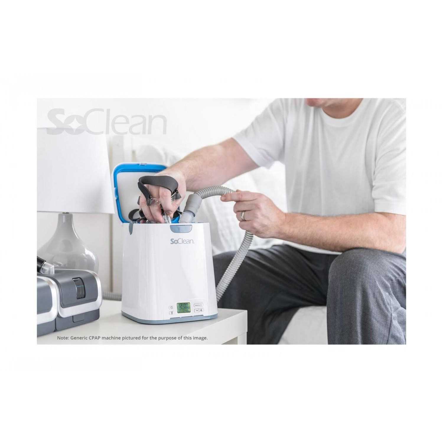 SoClean 2 Automatic CPAP Cleaner Sanitizer With DreamStation Tubing Adapter - Image 2