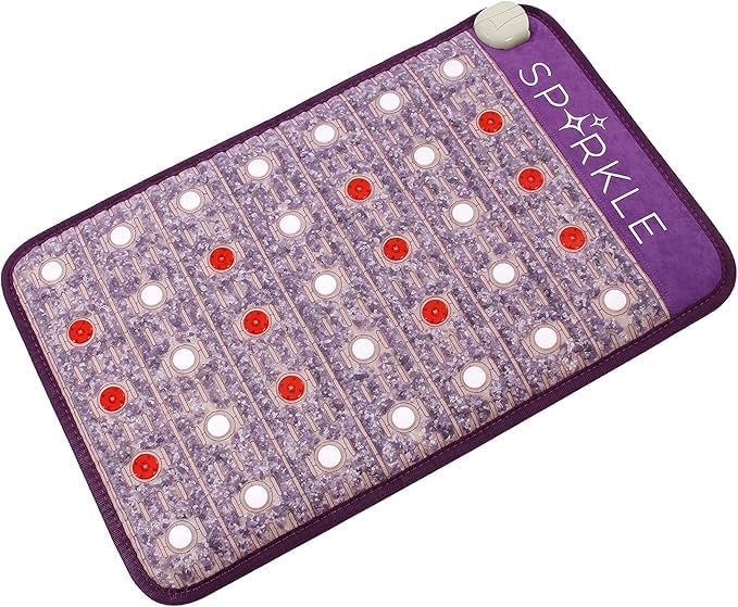 Sparkle Mats Infrared Heating Mat With Red Light Therapy, Mini-Size - 660nm - Image 7