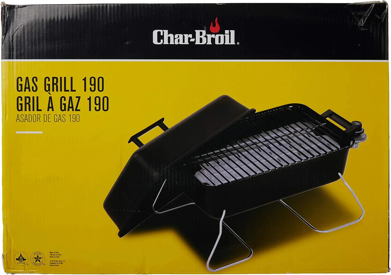 Char-Broil Portable Convective 1-Burner Stainless Steel Propane Gas Grill - 465133010 - Image 3