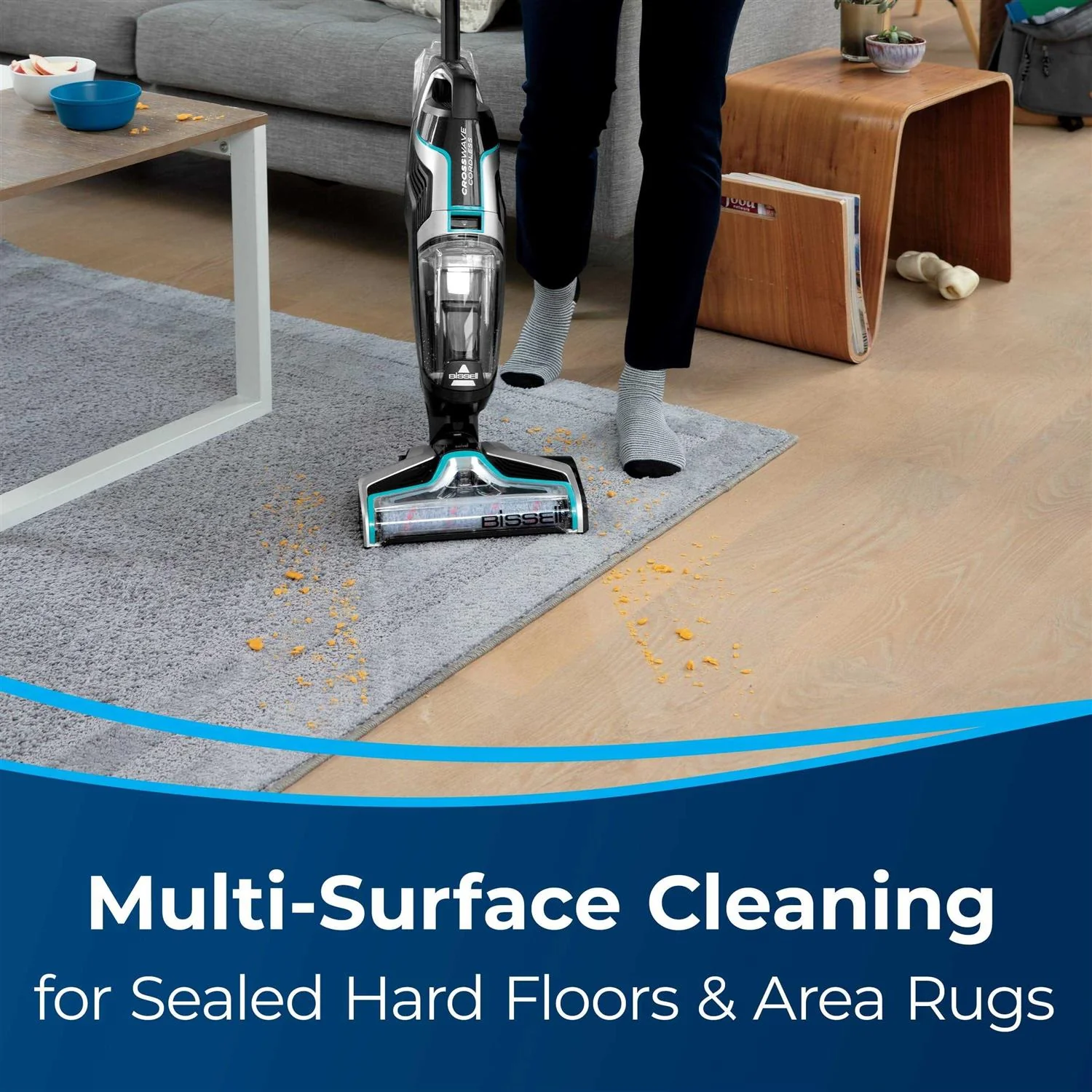 Bissell CrossWave Cordless All-in-One Multi-Surface Wet Dry Vacuum - 2551Q - Image 3
