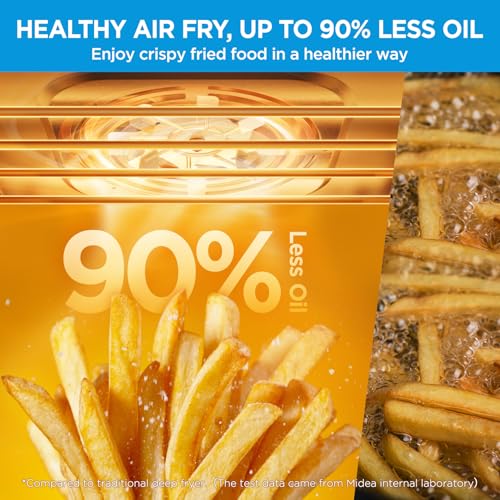 Midea Flexify French Door Air Fryer Toaster Oven Combo, 26.4 QT, 10-in-1, Stainless Steel - Image 5