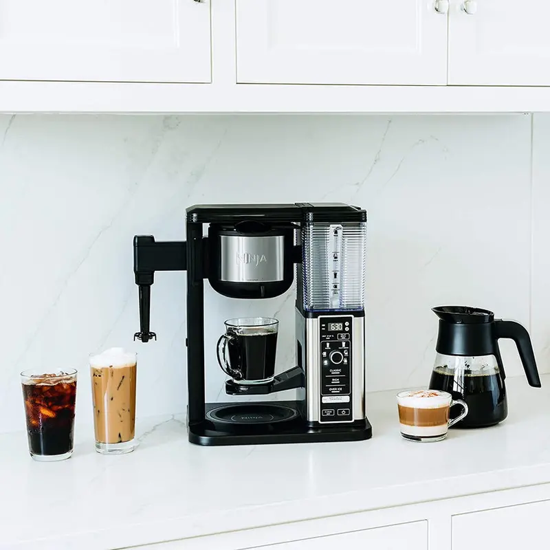Ninja Specialty Coffee Maker, 50-Oz Glass Carafe, Black/Stainless Steel - Image 6