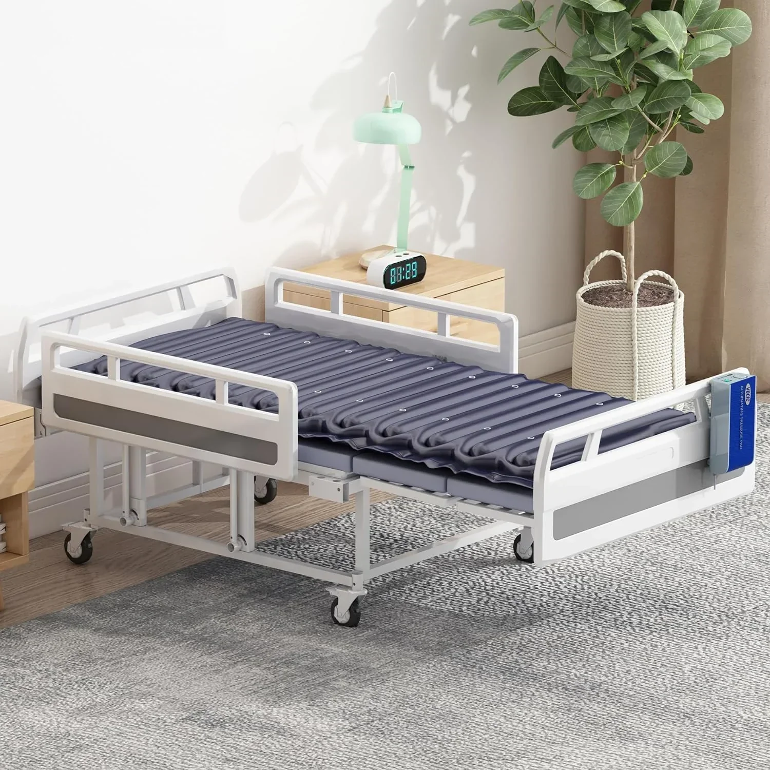 Alternating Air Pressure Mattress With Micro-Ventilation Holes And Electric Quiet Pump System - Image 7