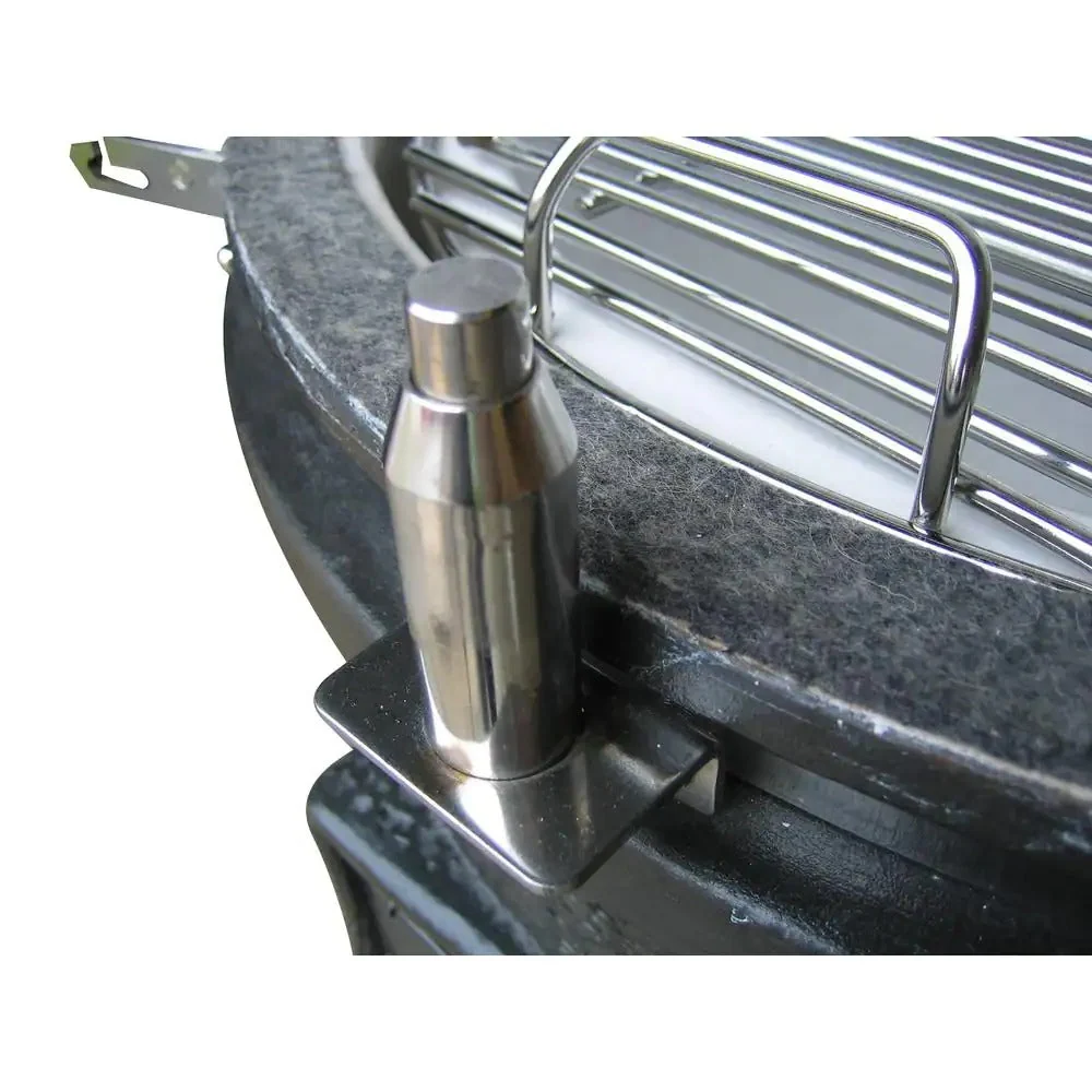 Grills 22 in. Kamado Pro Ceramic Charcoal Grill with Grill Cover - Image 2