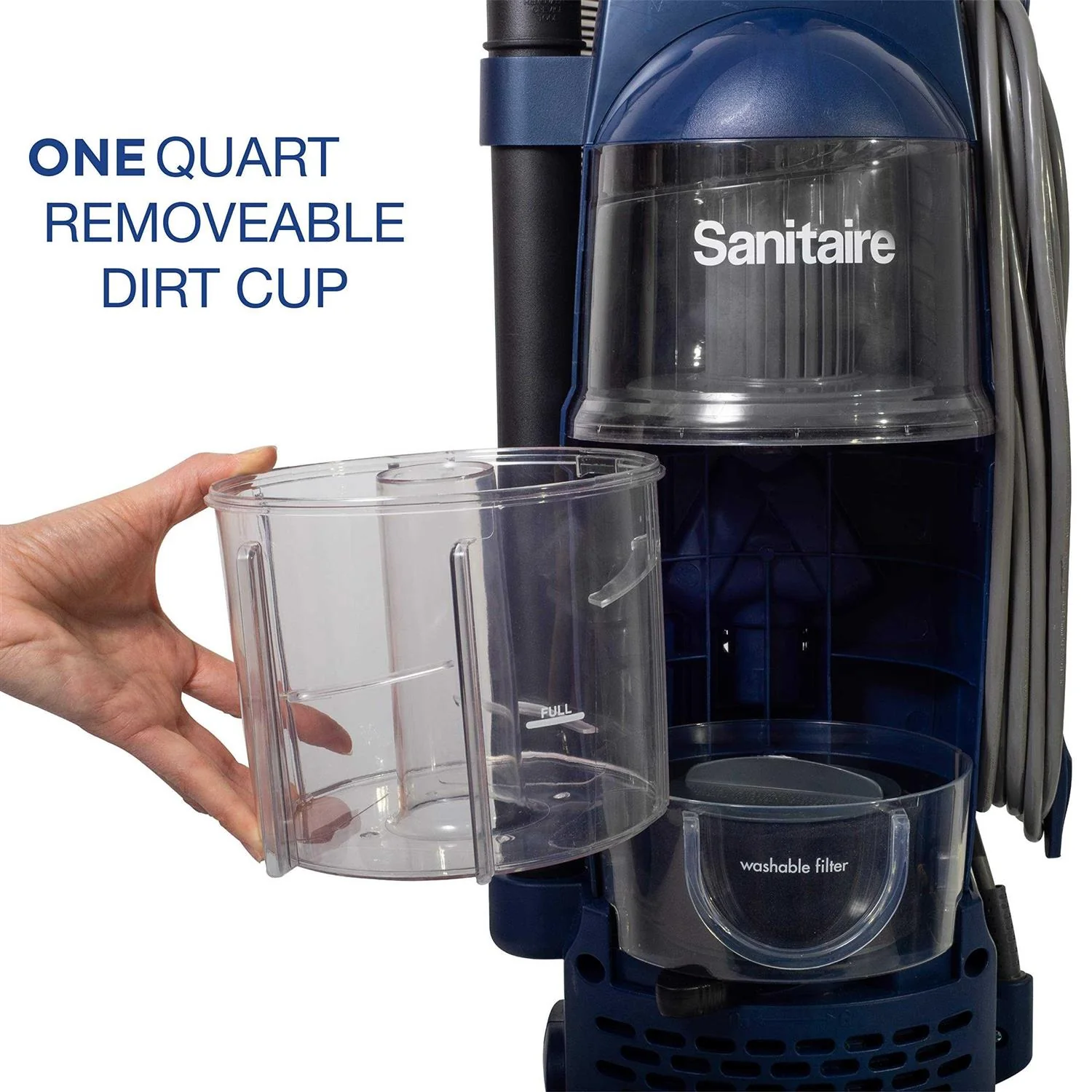 Sanitaire Professional Bagless Upright Vacuum, 1 Quart Dirt Cup, 13-Inch Cleaning Path - SL4410A - Image 3