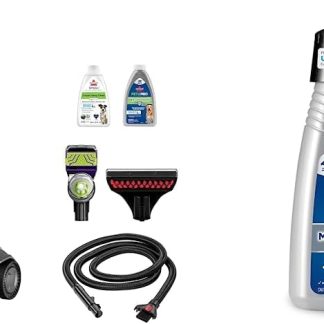 BISSELL Revolution HydroSteam Upright Deep Cleaner, Black, 1-Gallon Clean Tank - 4123