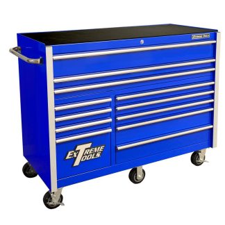 55-Inch 12-Drawer Roller Cabinet Tool Chest - Model THD552112RCBL