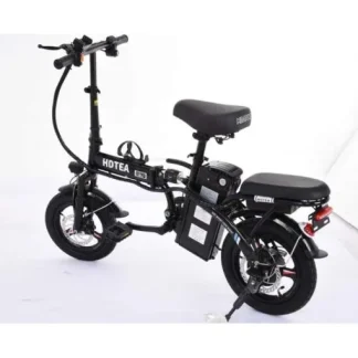 Folding Electric Bike, 250W Electric Bike Suitable for Adults and Teenagers Removable Battery Fat Tire Electric Bike Beach Snow Bicycle