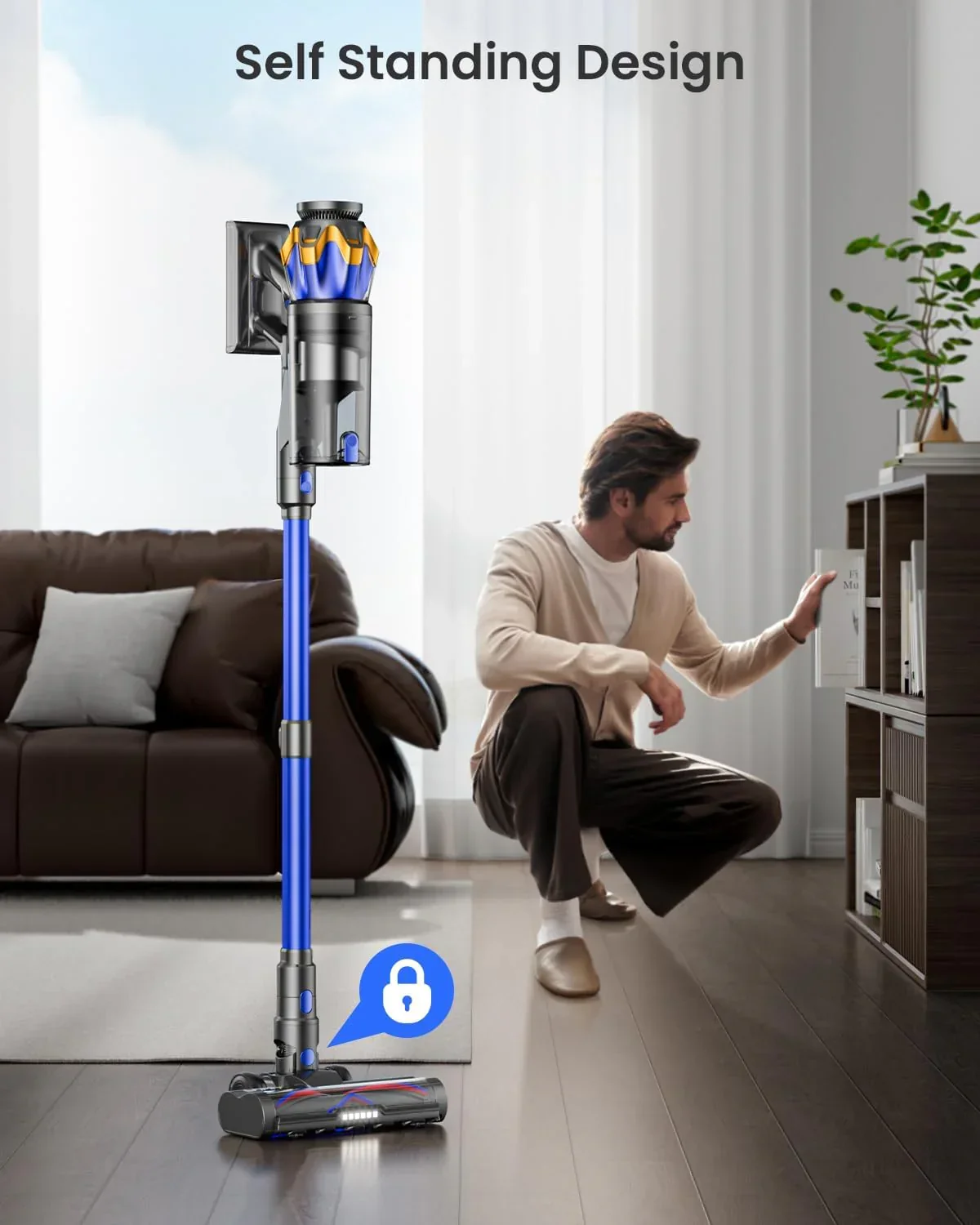 Cordless Stick Vacuum Cleaner - 650W 55KPA 70Mins - Image 5