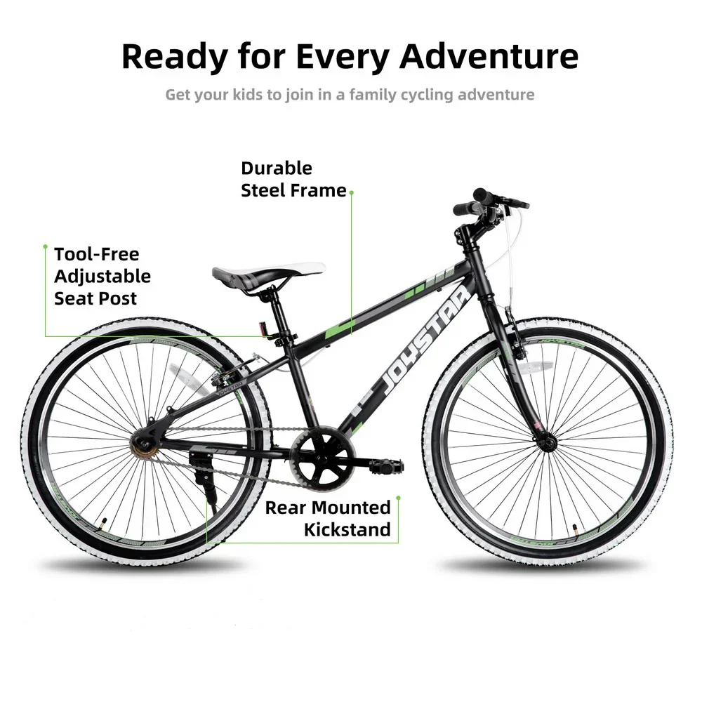 JOYSTAR Lubbock 20" 24" Kids Mountain Bike Single Speed Bicycle - Image 5