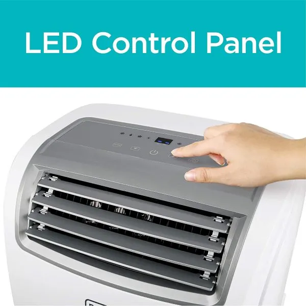 BLACK+DECKER Portable Air Conditioner With Heat, 14,000 BTU, White - Image 11