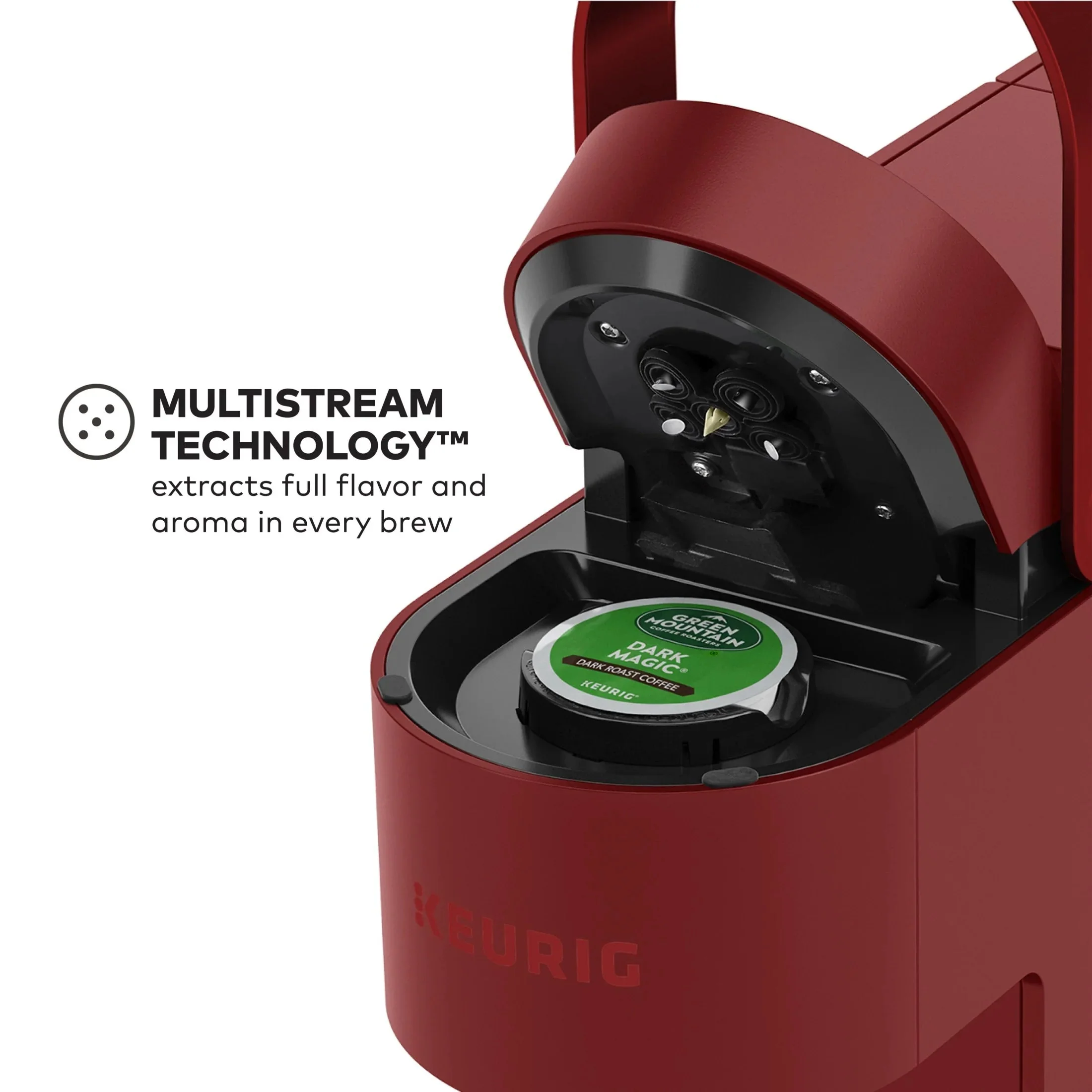 Keurig K-Slim Black Single-Serve K-Cup Pod Coffee Maker - Image 14