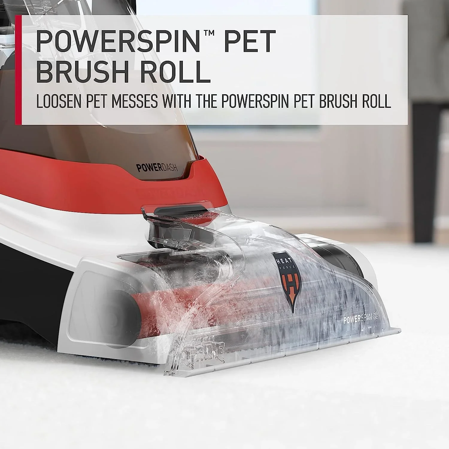 Hoover PowerDash Pet+ Compact Carpet Cleaner Machine - Image 3