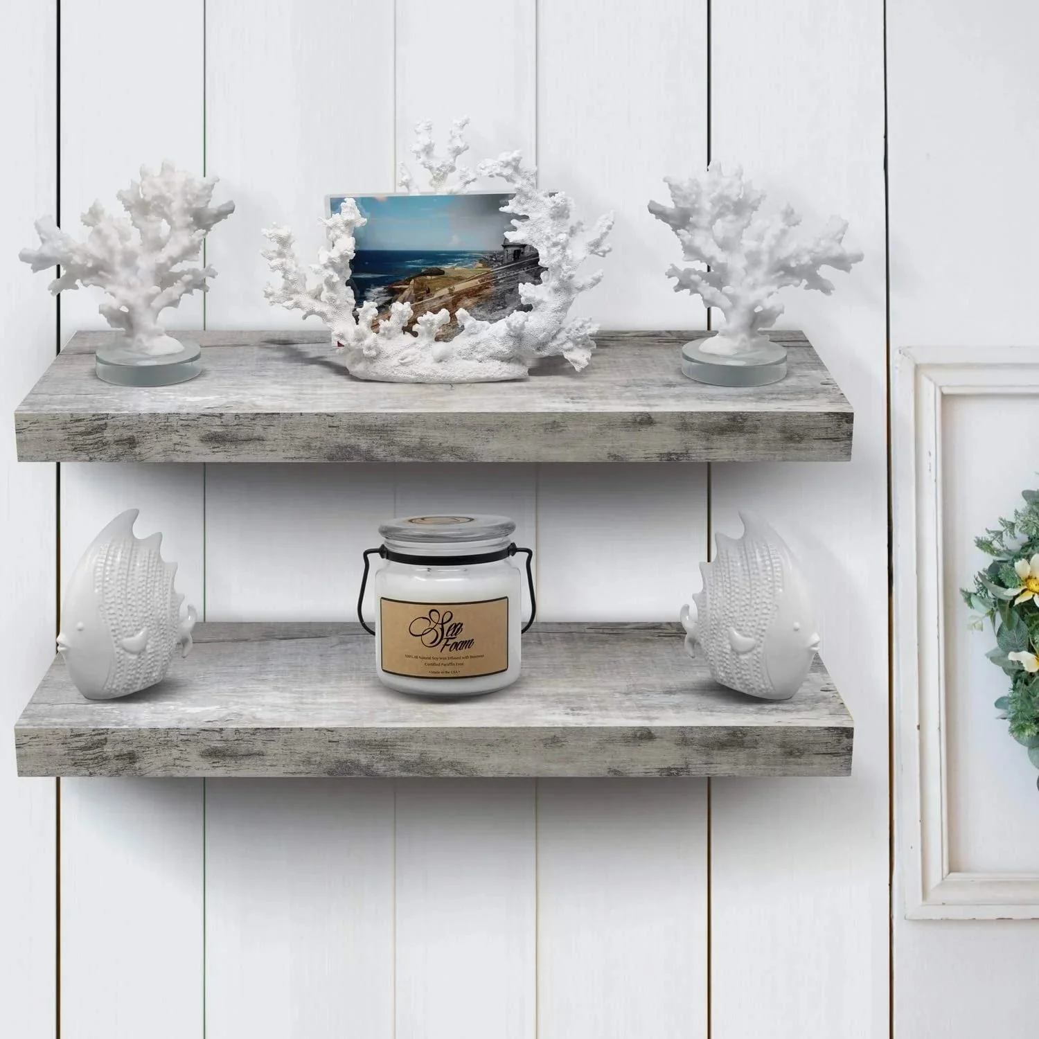 24 Inch Extra Long Floating Wall Shelf Set, 2 Count - Image 2