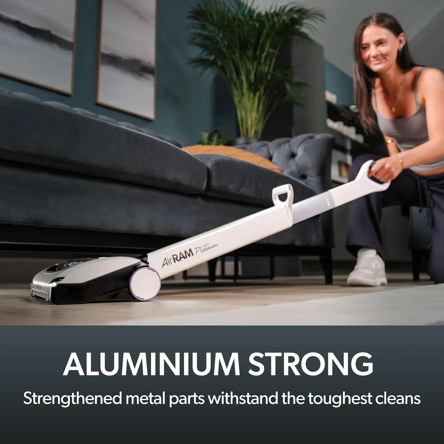 Gtech AirRAM Platinum Cordless Vacuum Cleaner With 22V Li-Ion Battery - AR46 - Image 5