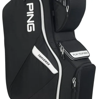 Ping Traverse Cart Bag - Black White
