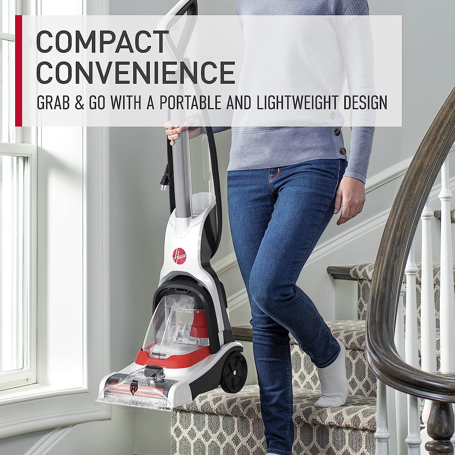 Hoover PowerDash Pet+ Compact Carpet Cleaner Machine - Image 4