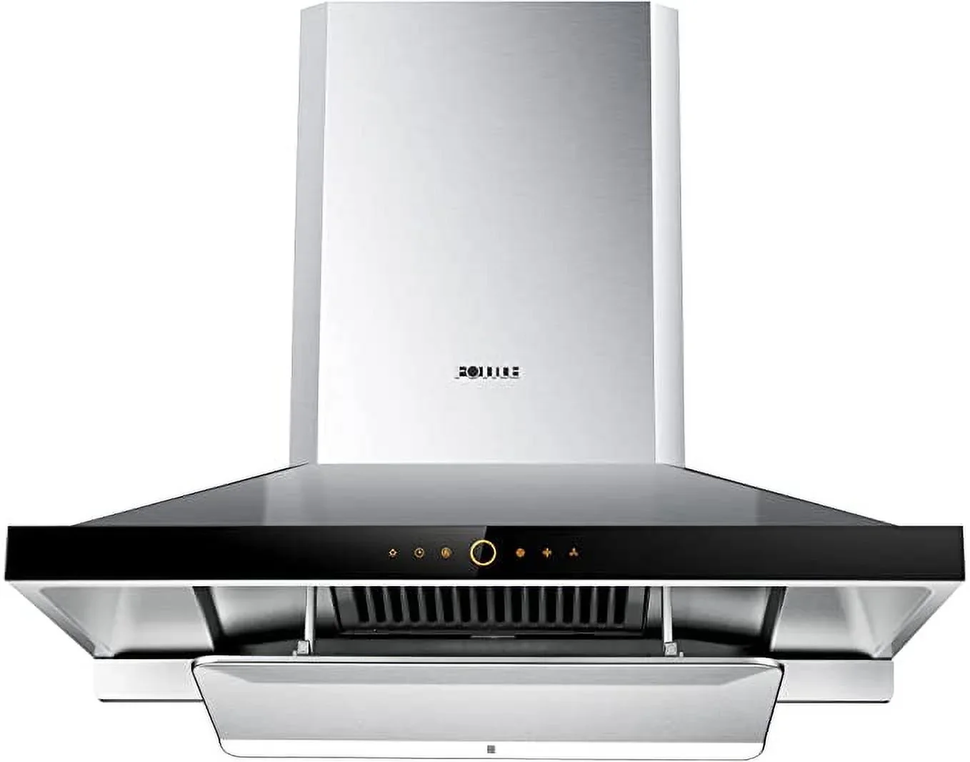FOTILE Wall Mount Range Hood, 36 inch, 1000 CFM, Stainless Steel - Perimeter Vent Series