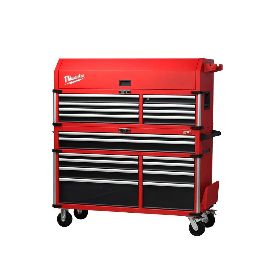 Milwaukee High Capacity 56 in. 18-Drawer Tool Chest and Cabinet Combo - Image 3