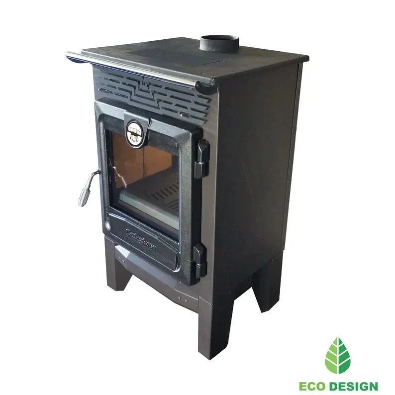 Indoor Wood Burning Cooking Stove 57cm x 55,5cm x 99,5cm, Matte Black - Stove 315 - Image 13