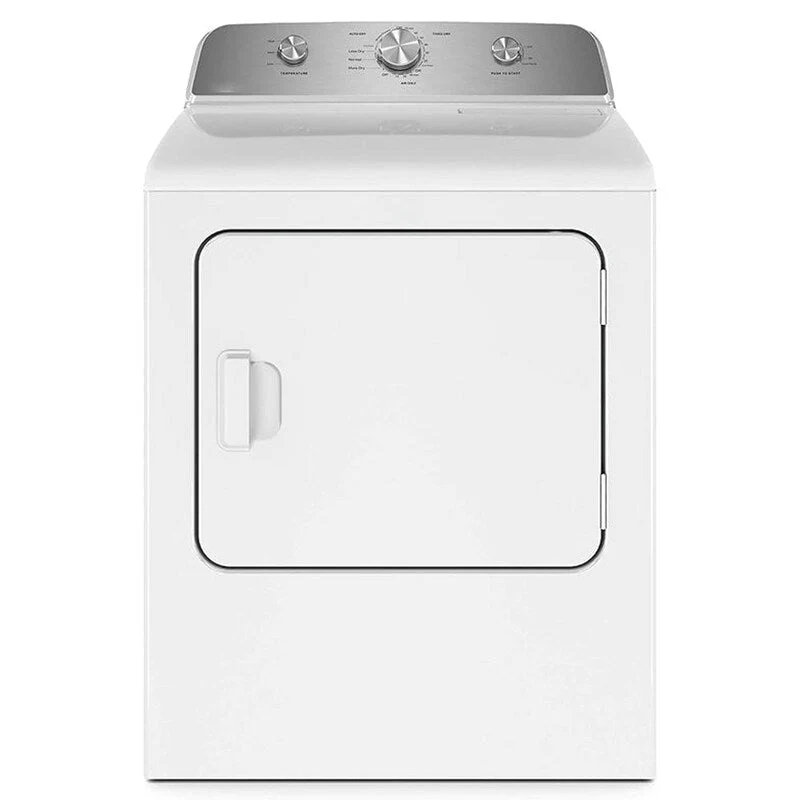 Electric Dryer, 7.0 Cu. Ft., White - Wrinkle Prevent