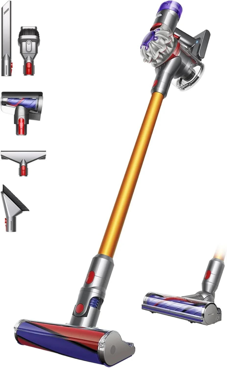 Dyson Cordless Stick Vacuum Green/Black, 150 AW, 60 Minutes - V8 Cyclone - Image 3