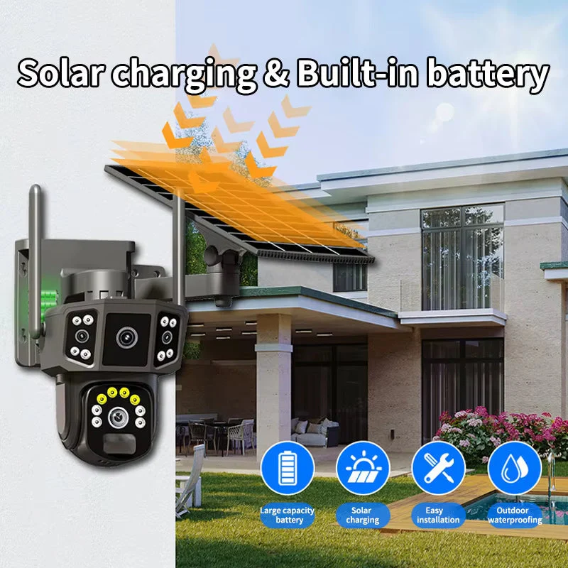 V41 4G 8MP Outdoor Solar Security Camera - Image 8