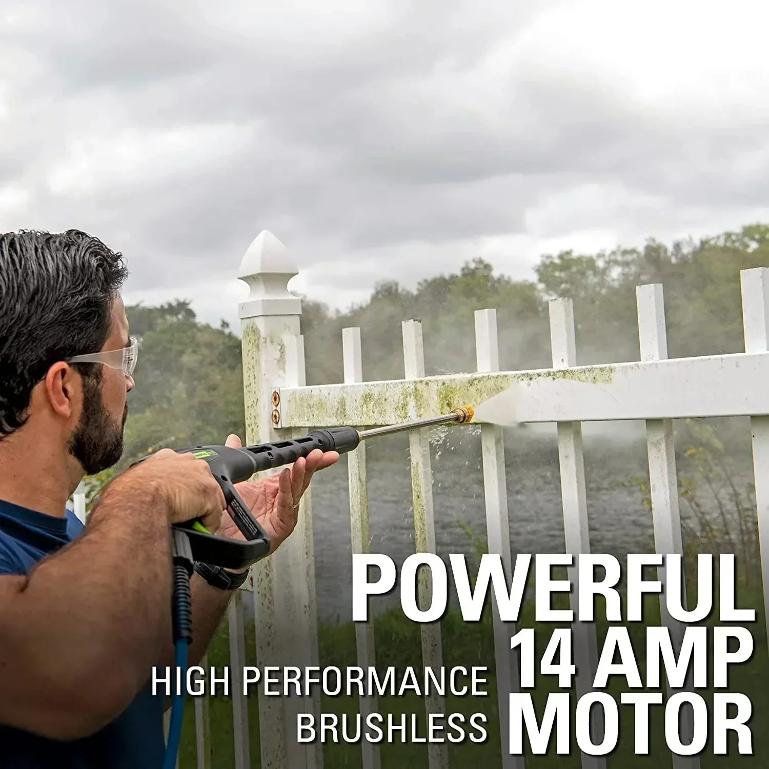 2300-PSI 14 Amp 2.3-GPM Brushless Pressure Washer - Image 9