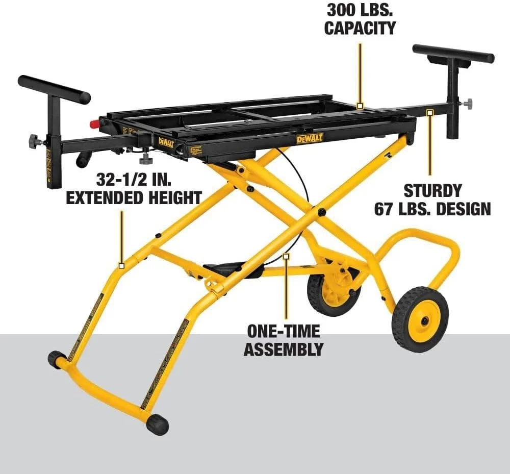Miter Saw Stand with Wheels - Model DWX726 - Image 2
