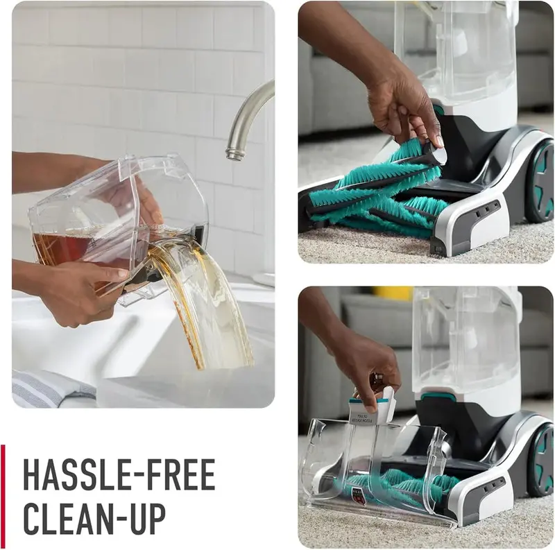 Hoover SmartWash+ Automatic Carpet Cleaner, Turquoise - FH52000 - Image 4