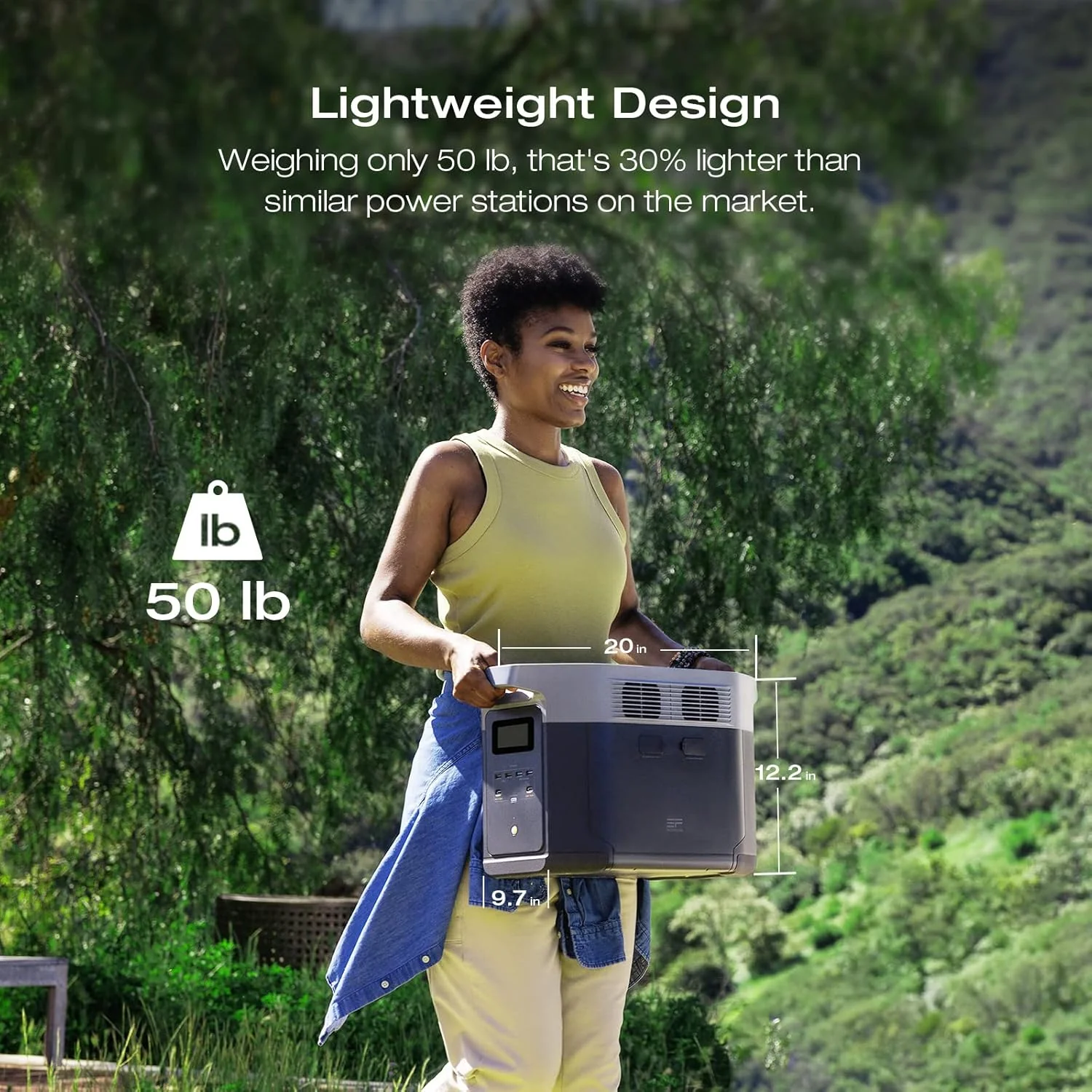 Portable Power Station Delta 2 Max – 2400W Solar Generator - Image 14