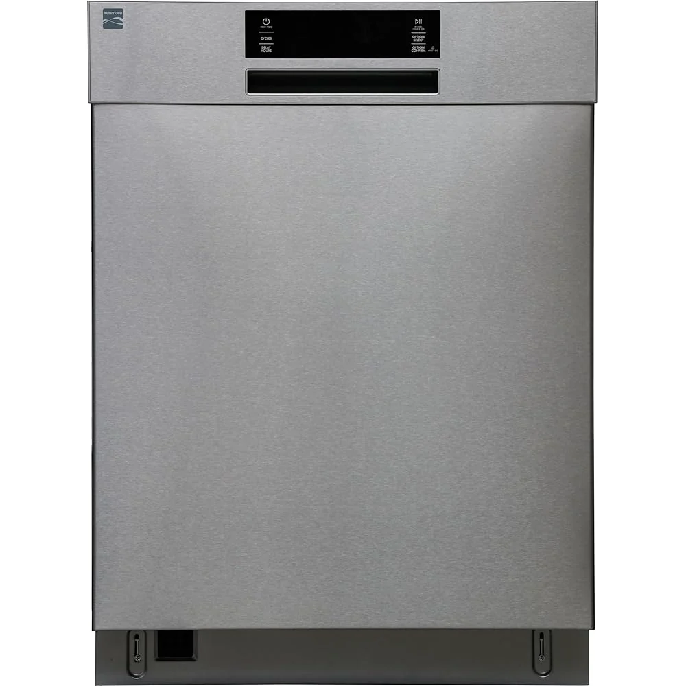 Kenmore 24-Inch Built-In Dishwasher With Stainless Steel Tub